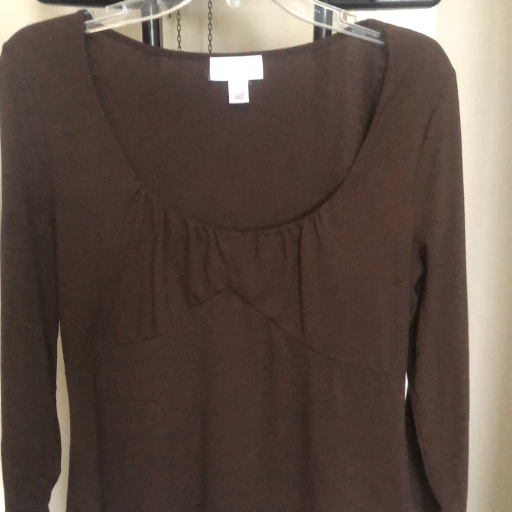 🔥LOFT Scoop Neck Pullover Top (G-10) - Picture 1 of 6
